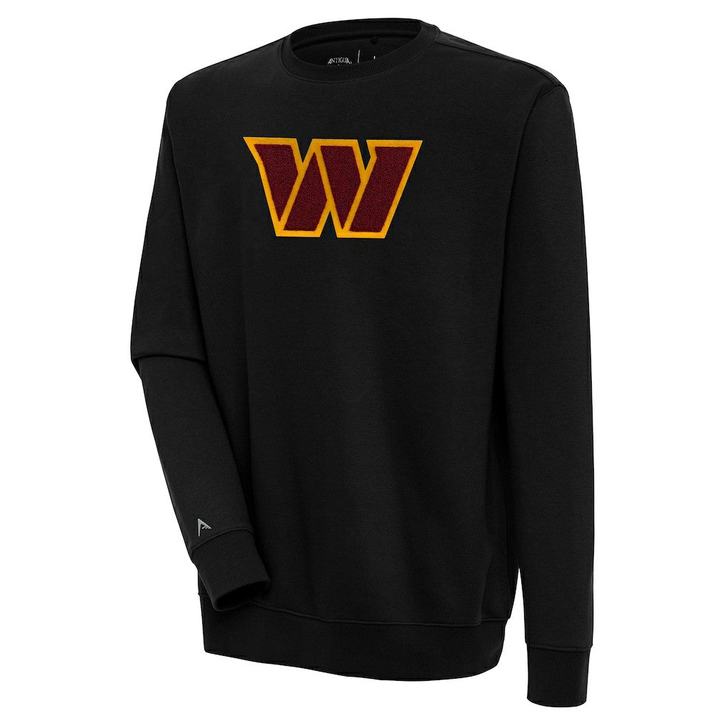 Antigua Victory Crewneck Pullover Sweatshirt - Washington Commanders