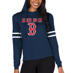 MLB Boston Red Sox Concepts Sport Women's Marathon Lightweight Lounge Pullover Hoodie