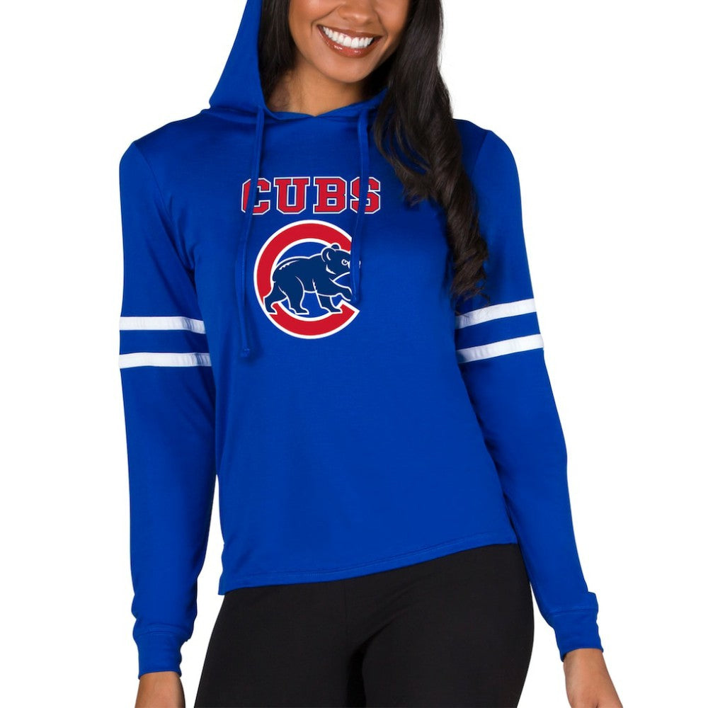 MLB Chicago Cubs Concepts Sport Women's Marathon Lightweight Lounge Pullover Hoodie