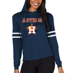 MLB Houston Astros Concepts Sport Women's Marathon Lightweight Lounge Pullover Hoodie