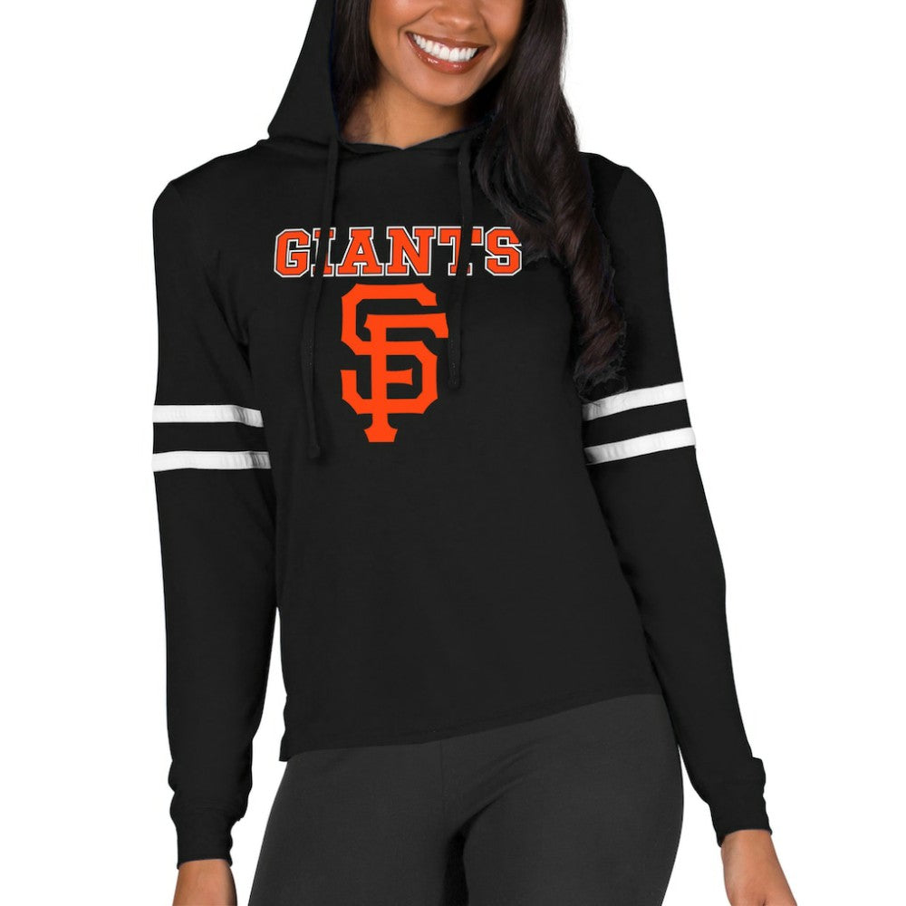 MLB San Francisco Giants Concepts Sport Women's Marathon Lightweight Lounge Pullover Hoodie