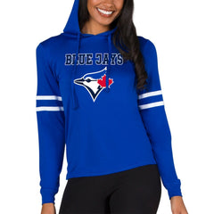 MLB Toronto Blue Jays Concepts Sport Women's Marathon Lightweight Lounge Pullover Hoodie