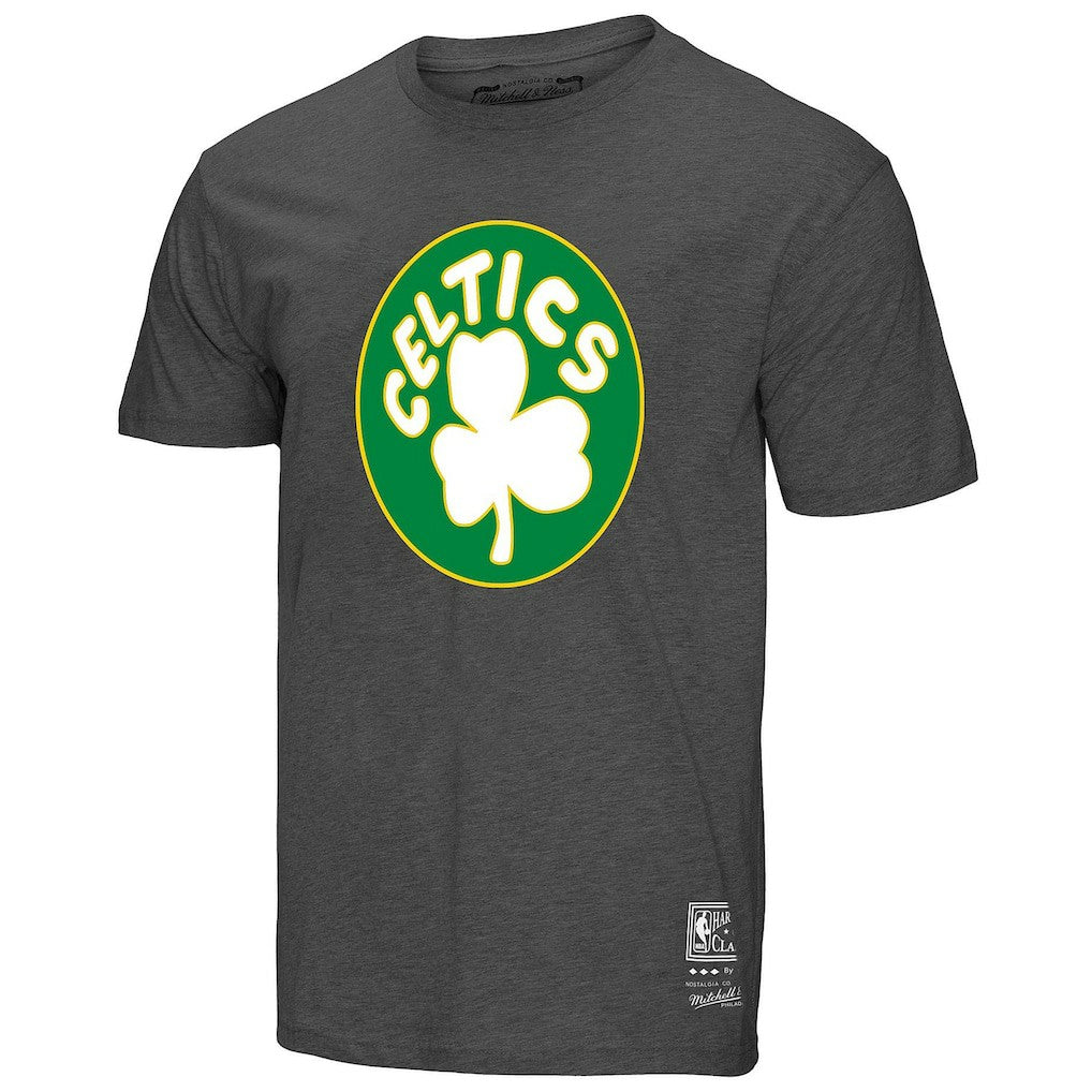 NBA Boston Celtics Unisex Hardwood Classics MVP Throwback Logo T-Shirt