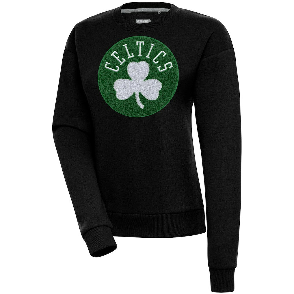 NBA Boston Celtics Antigua Women's Victory Crewneck Pullover Sweatshirt