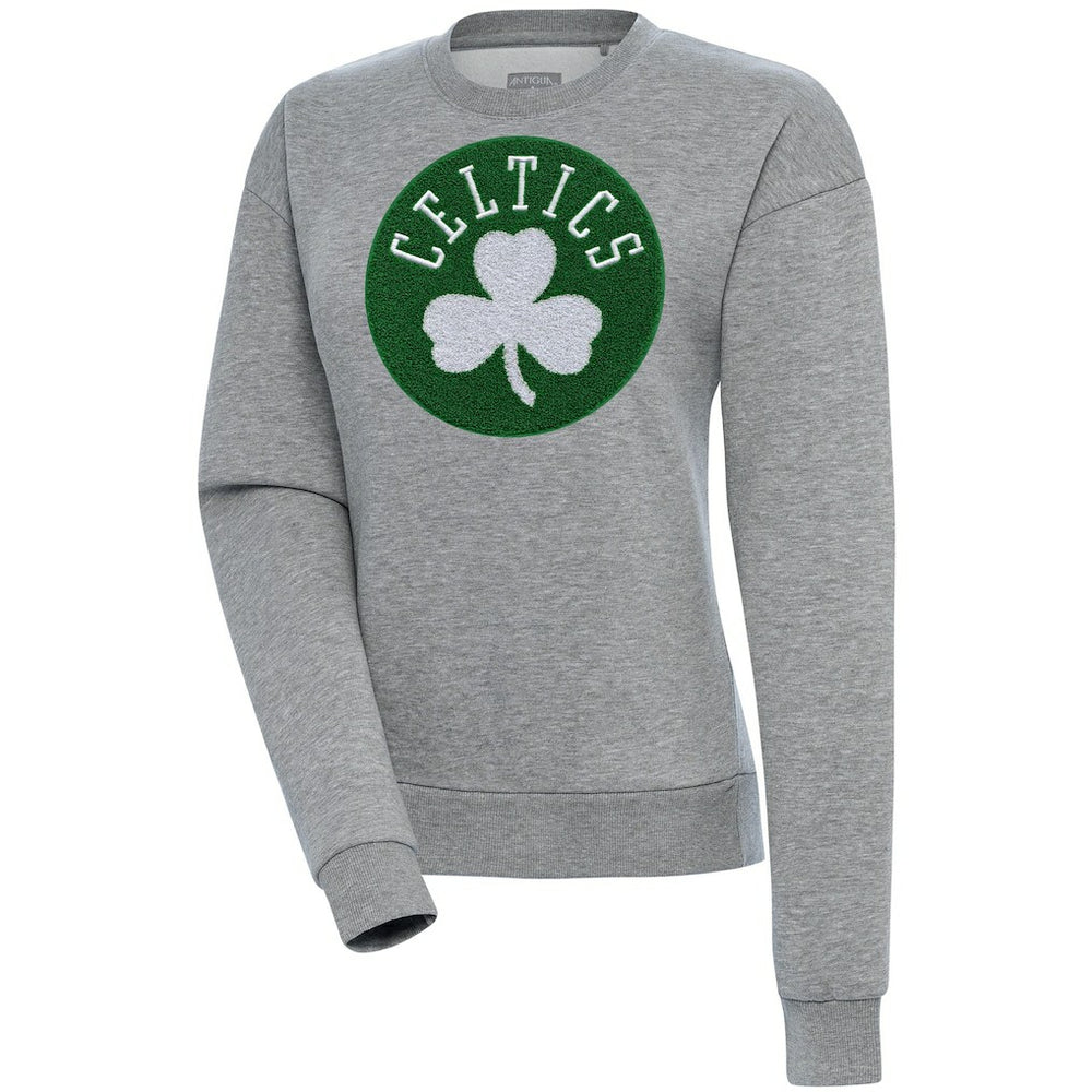 NBA Boston Celtics Antigua Women's Victory Crewneck Pullover Sweatshirt