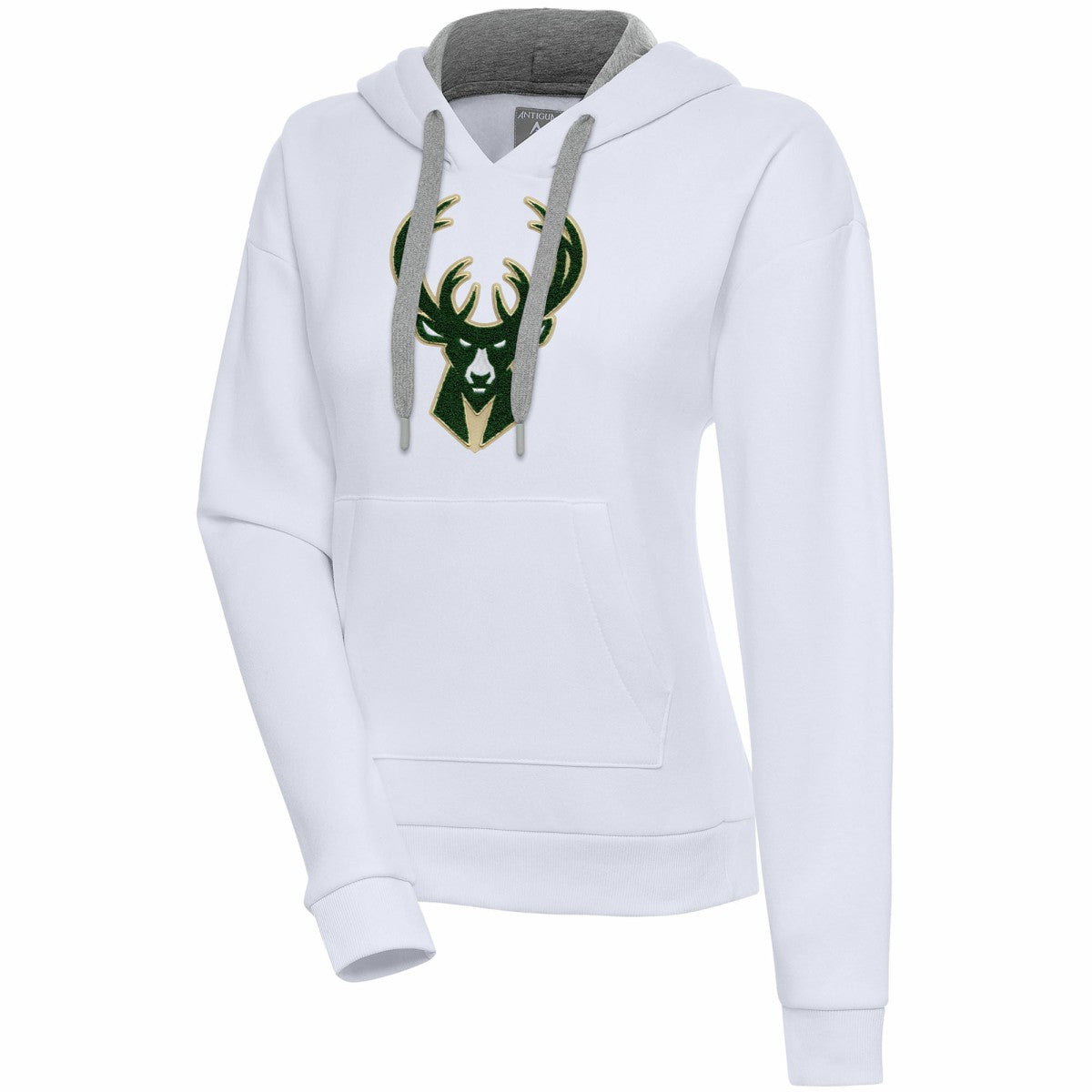 NBA Milwaukee Bucks Antigua Women's Victory Pullover Hoodie
