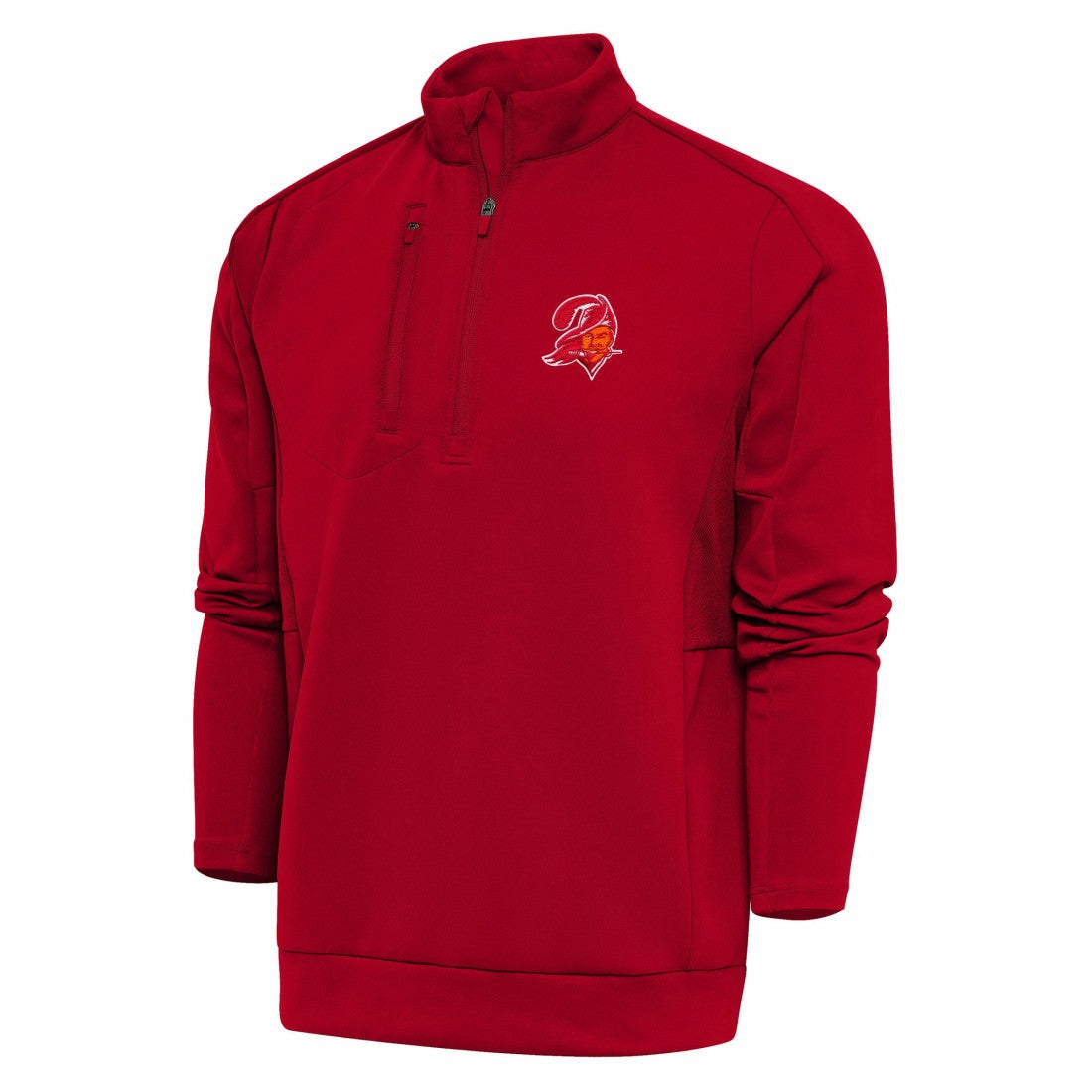 Adult Throwback Logo Generation Quarter-Zip Pullover Top - Tampa Bay Buccaneers