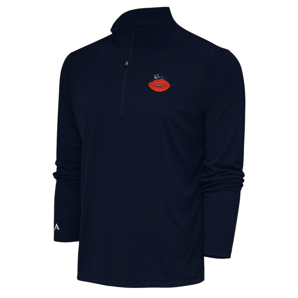 Adult Throwback Logo Tribute Quarter-Zip Pullover - Chicago Bears
