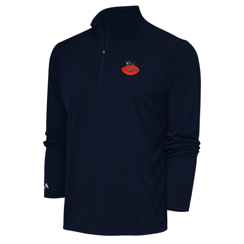 Adult Throwback Logo Tribute Quarter-Zip Pullover - Chicago Bears