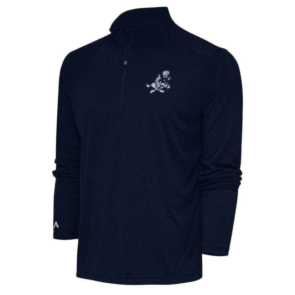 Adult Throwback Logo Tribute Quarter-Zip Pullover - Dallas Cowboys