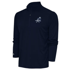 Adult Throwback Logo Tribute Quarter-Zip Pullover - Dallas Cowboys