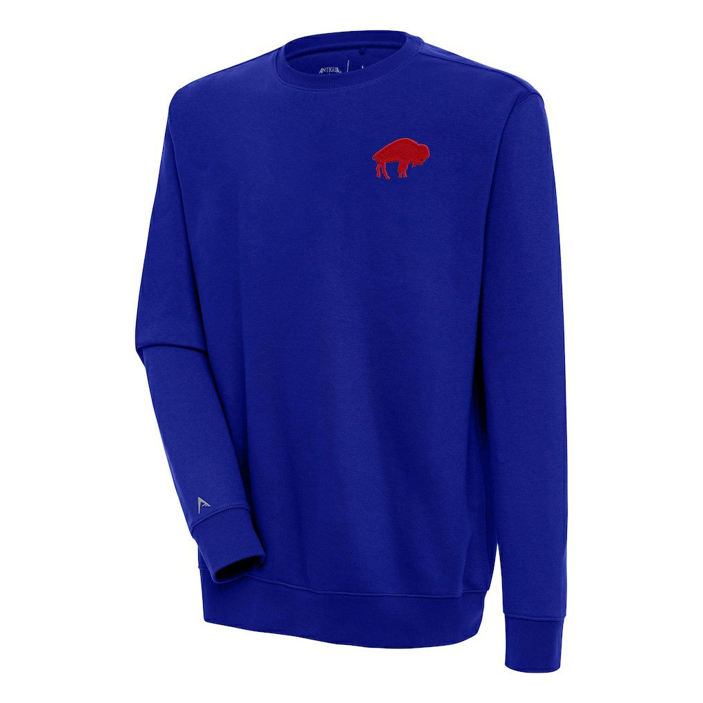 Adult Throwback Logo Victory Pullover Sweatshirt - Buffalo Bills