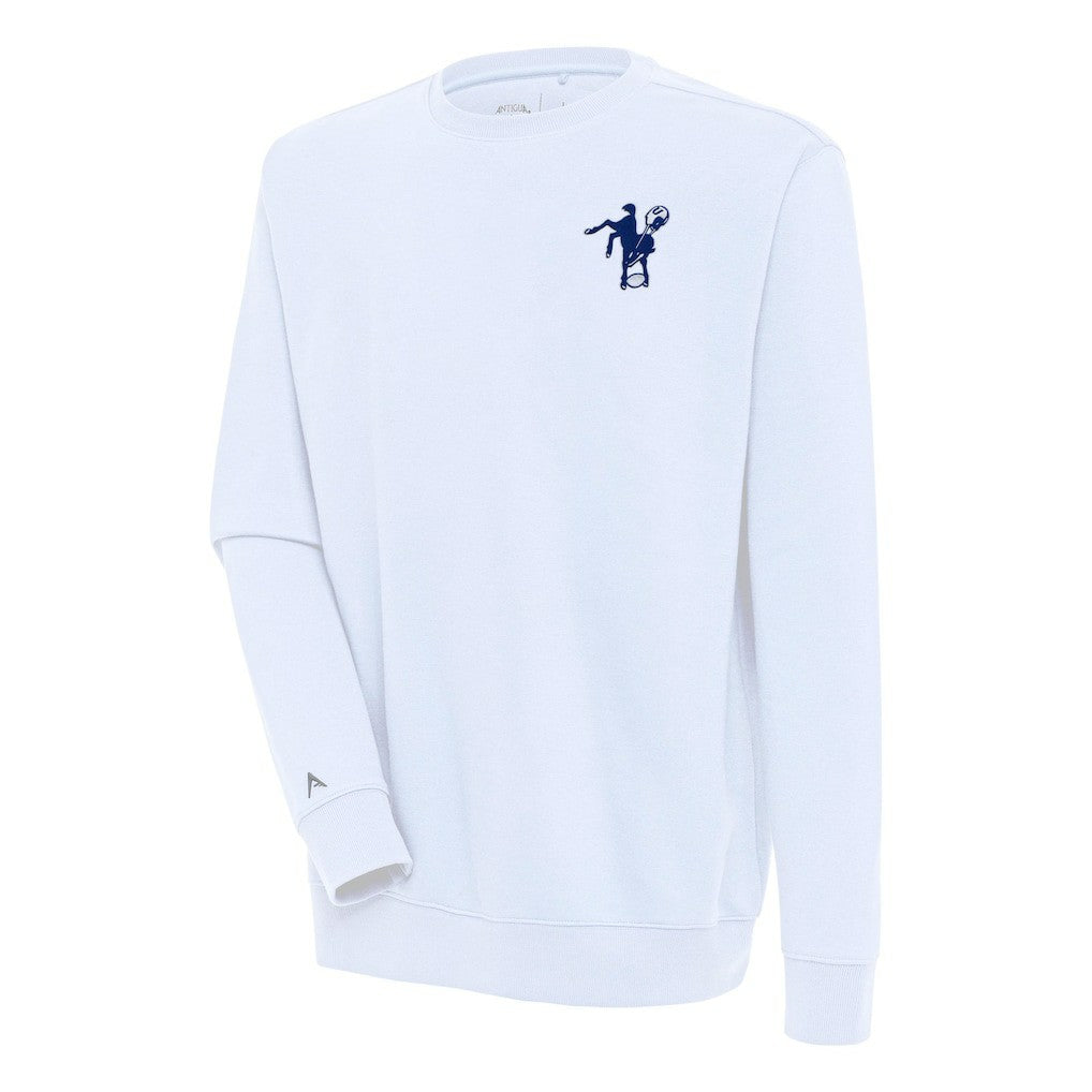 Adult Throwback Logo Victory Pullover Sweatshirt - Indianapolis Colts