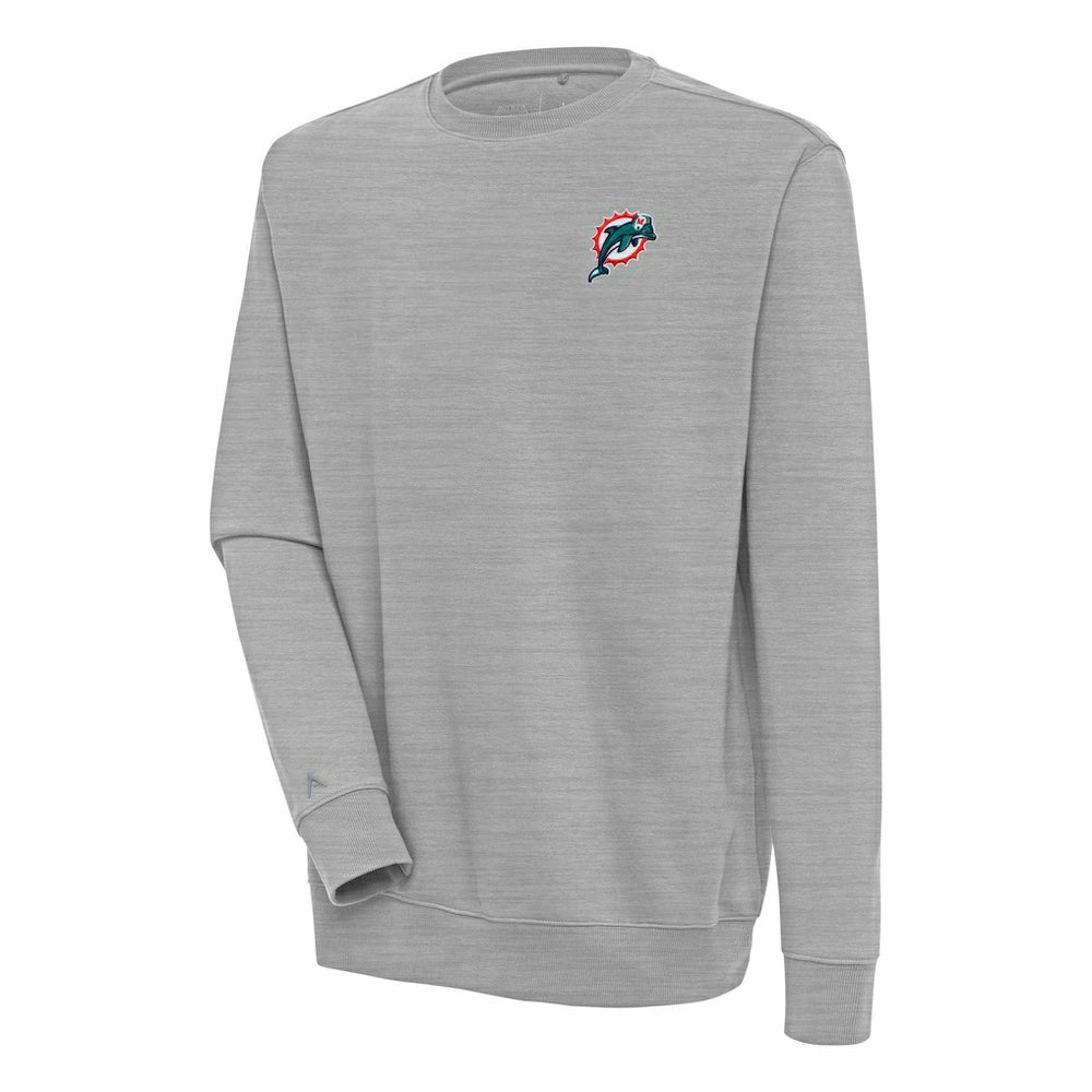 Adult Throwback Logo Victory Pullover Sweatshirt - Miami Dolphins