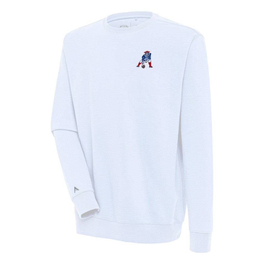 Adult Throwback Logo Victory Pullover Sweatshirt - New England Patriots