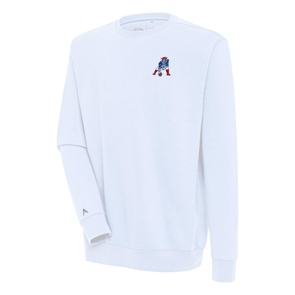 Adult Throwback Logo Victory Pullover Sweatshirt - New England Patriots