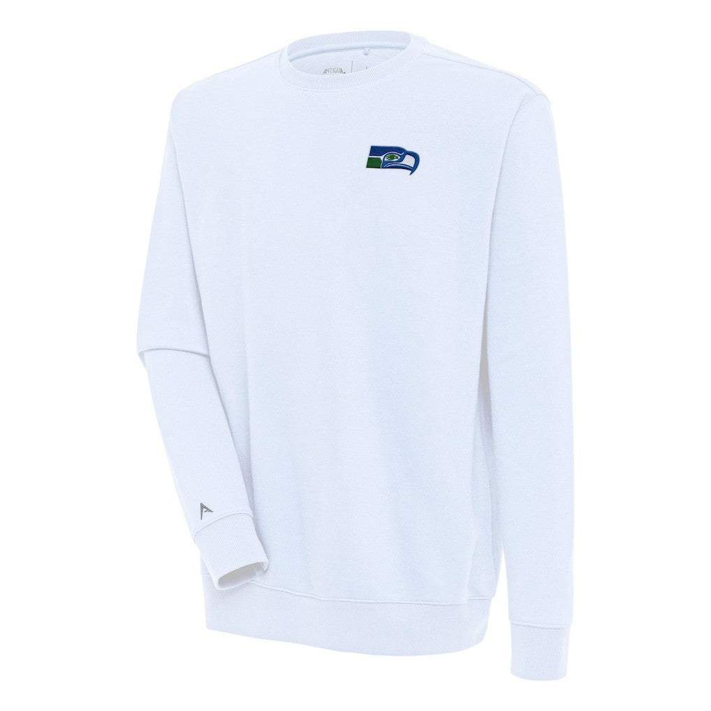 Adult Throwback Logo Victory Pullover Sweatshirt - Seattle Seahawks
