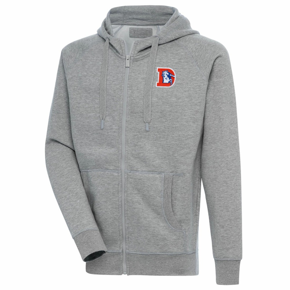 Adult Throwback Logo Victory Full-Zip Hoodie - Denver Broncos