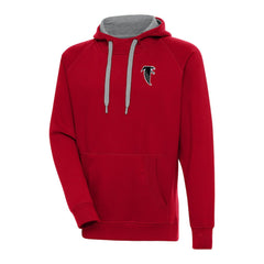 Adult Throwback Logo Victory Pullover Hoodie - Atlanta Falcons