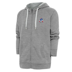 Adult Throwback Logo Victory Full-Zip Hoodie - New England Patriots
