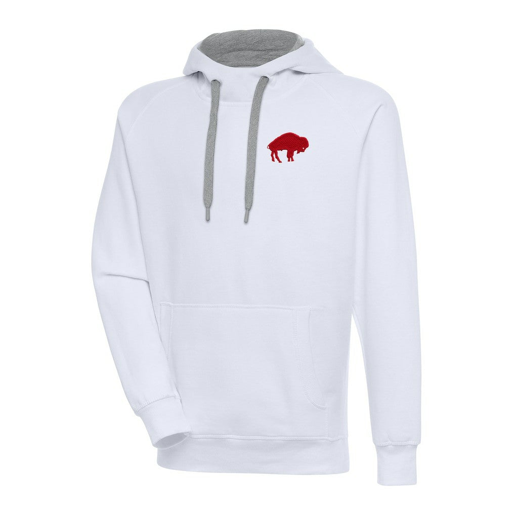 Adult Throwback Logo Victory Pullover Hoodie - Buffalo Bills