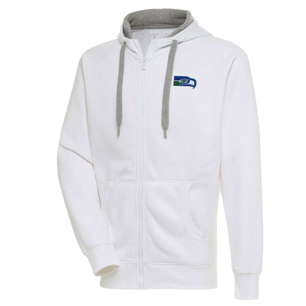 Adult Throwback Logo Victory Full-Zip Hoodie - Seattle Seahawks