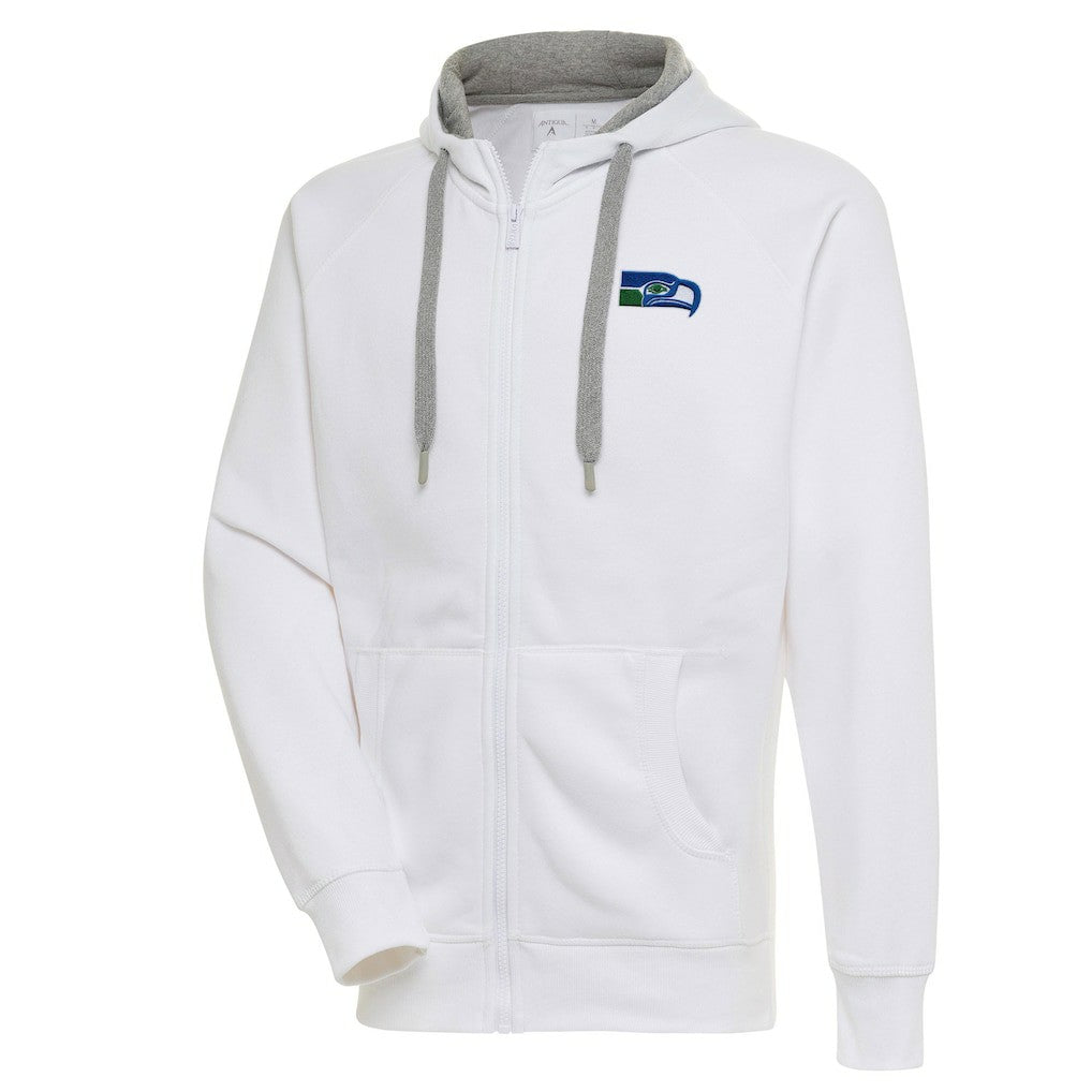 Adult Throwback Logo Victory Full-Zip Hoodie - Seattle Seahawks