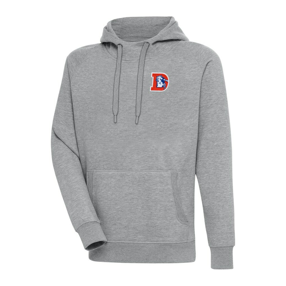 Adult Throwback Logo Victory Pullover Hoodie - Denver Broncos