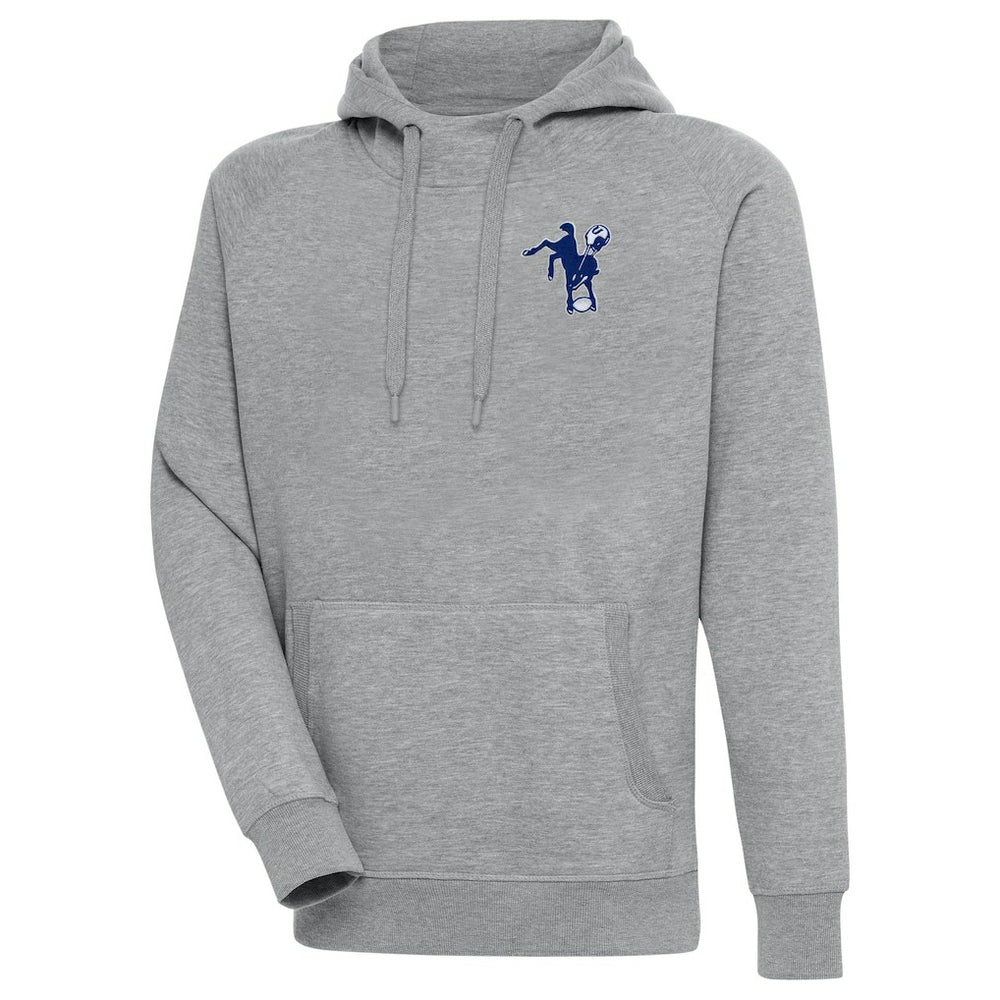 Adult Throwback Logo Victory Pullover Hoodie - Indianapolis Colts