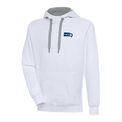Adult Throwback Logo Victory Pullover Hoodie - Seattle Seahawks