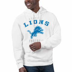 Starter Unisex Logo Graphic Pullover Hoodie - Detroit Lions