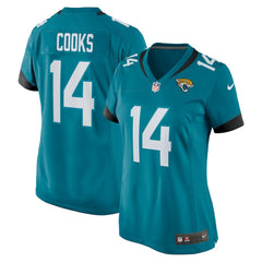 Elijah Cooks  Women's Team Game Jersey - Jacksonville Jaguars