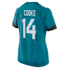 Elijah Cooks  Women's Team Game Jersey - Jacksonville Jaguars