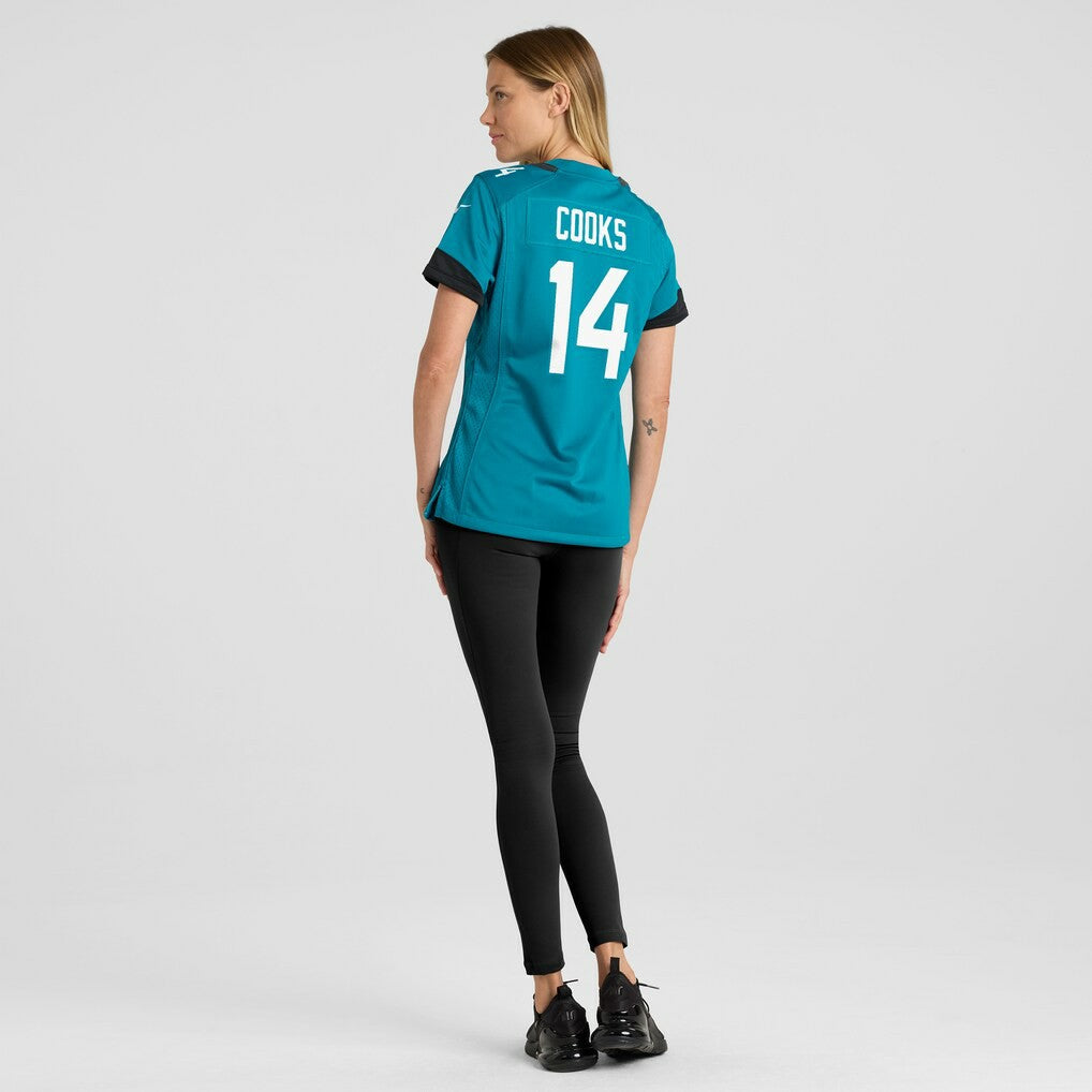 Elijah Cooks  Women's Team Game Jersey - Jacksonville Jaguars