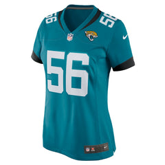 Yasir Abdullah  Women's Team Game Jersey - Jacksonville Jaguars