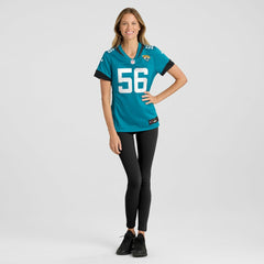 Yasir Abdullah  Women's Team Game Jersey - Jacksonville Jaguars