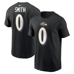 Roquan Smith  Player Name & Number T-Shirt - Baltimore Ravens