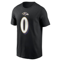 Roquan Smith  Player Name & Number T-Shirt - Baltimore Ravens