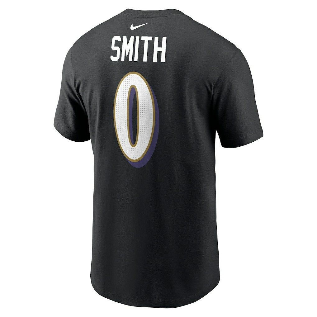 Roquan Smith  Player Name & Number T-Shirt - Baltimore Ravens