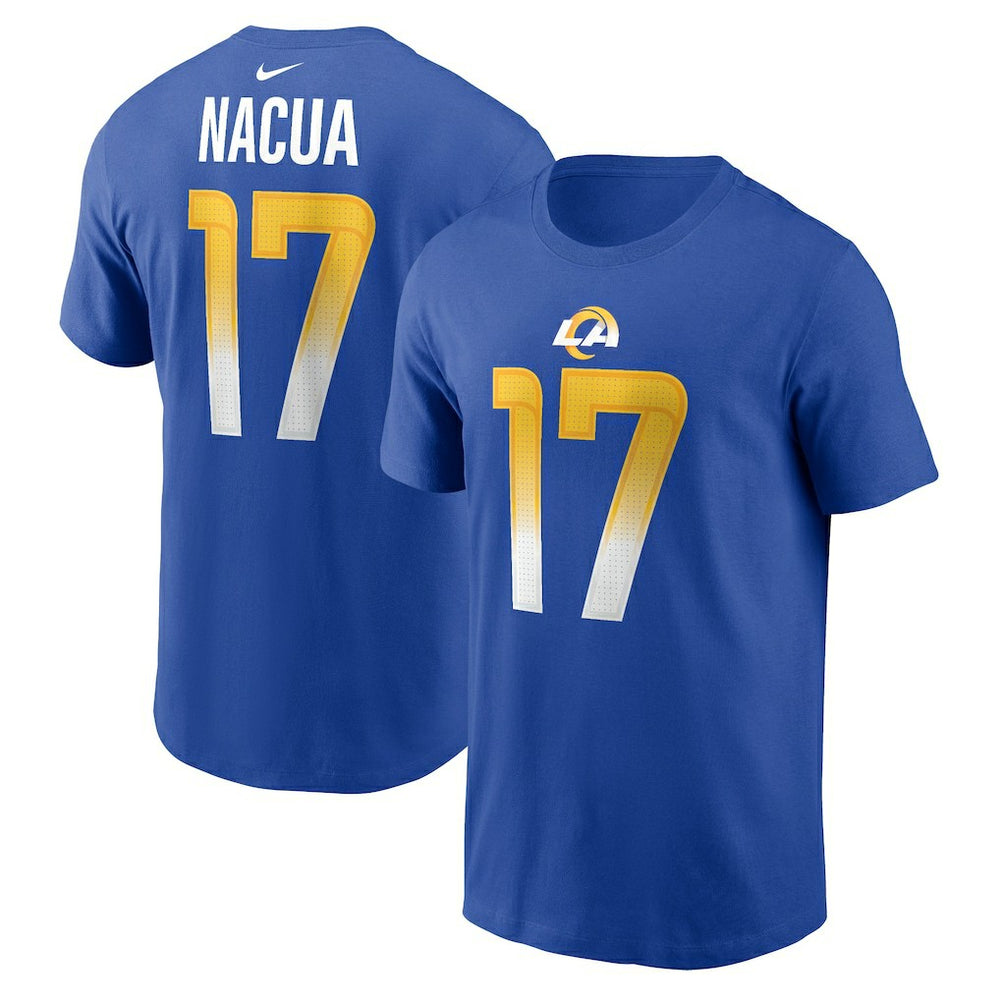 Puka Nacua  Player Name & Number T-Shirt - Los Angeles Rams