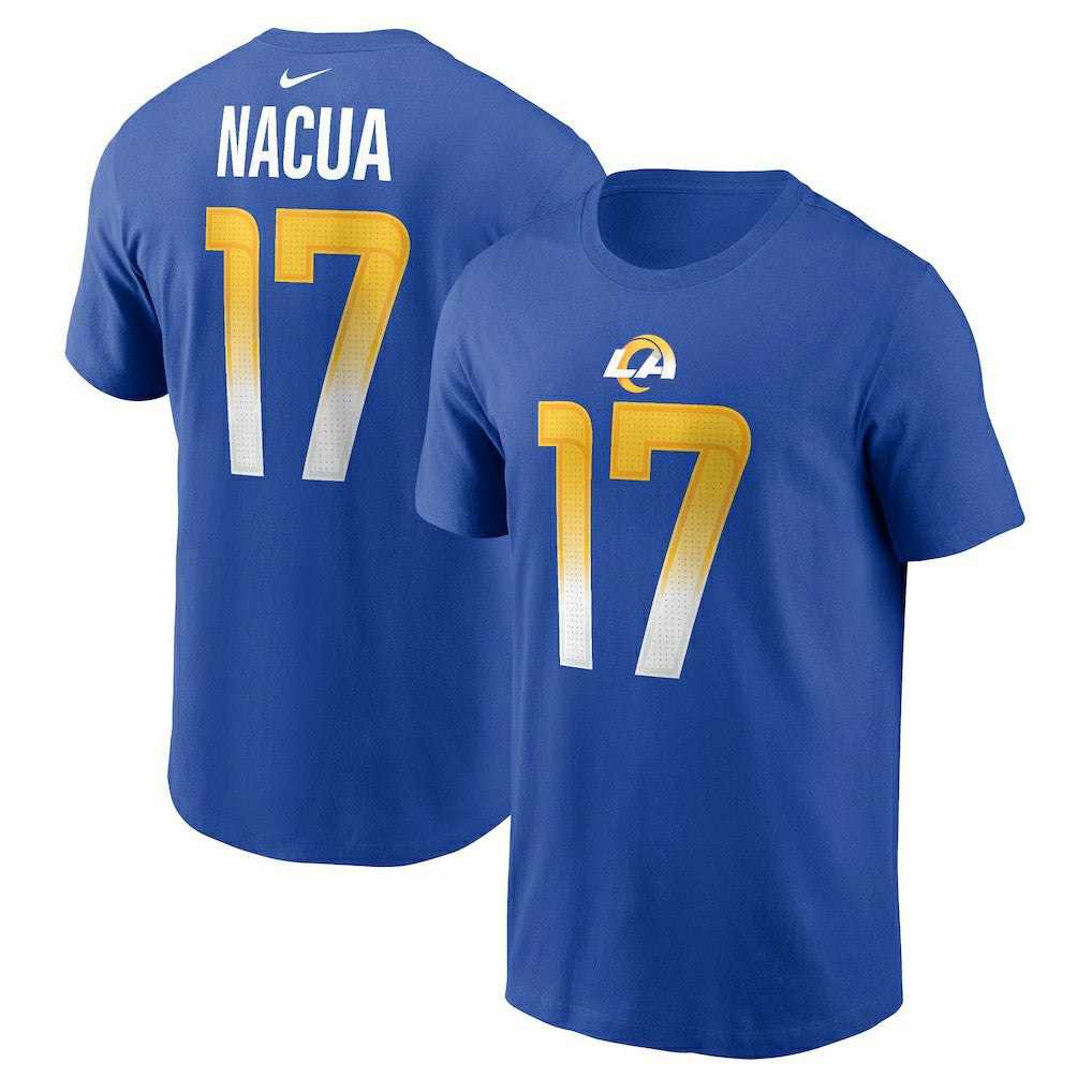 Puka Nacua  Player Name & Number T-Shirt - Los Angeles Rams