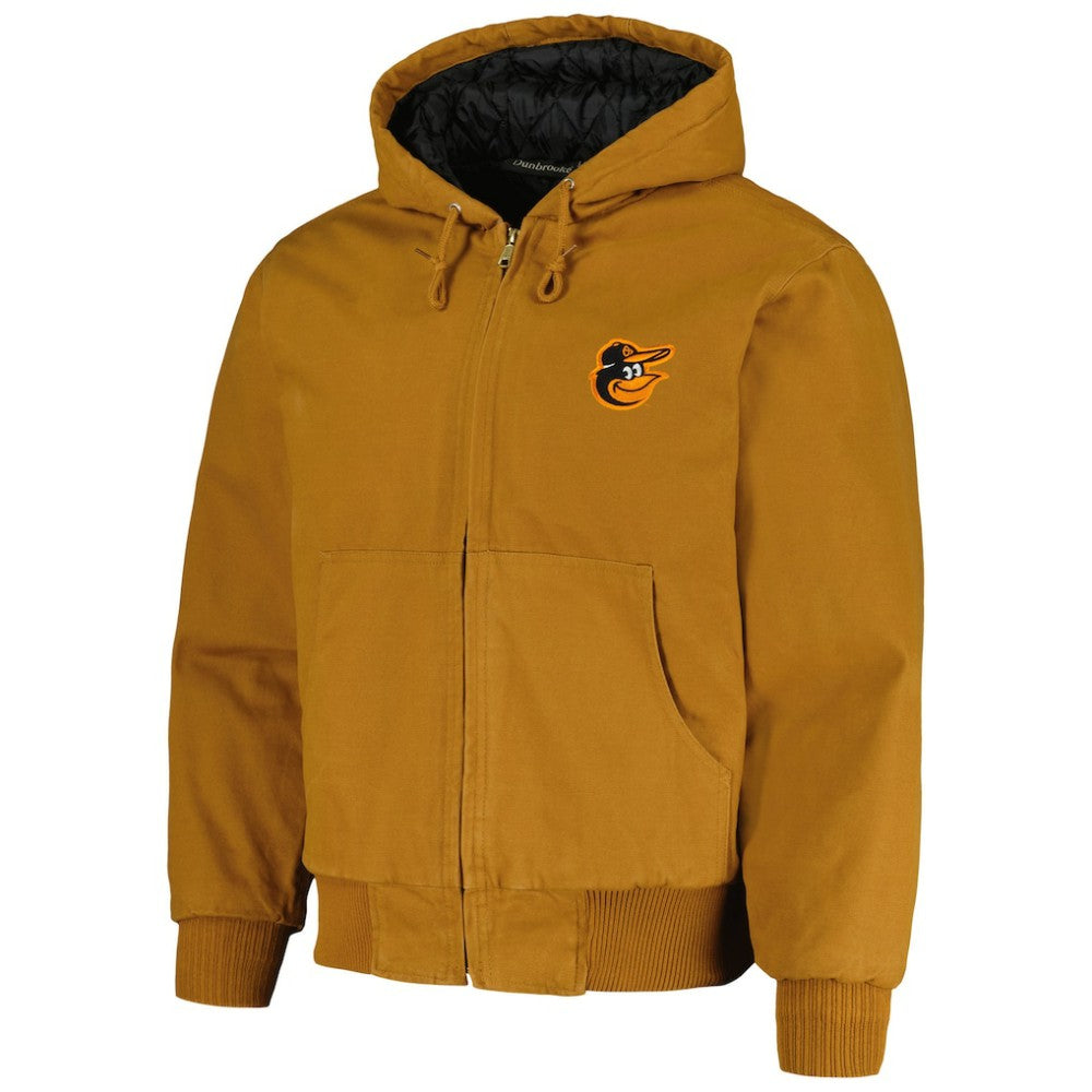 MLB Baltimore Orioles Dunbrooke Dakota Work Full-Zip Hoodie Jacket