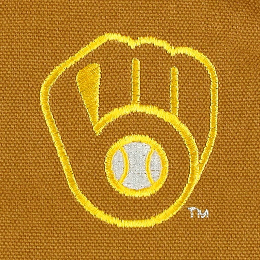 MLB Milwaukee Brewers Dunbrooke Dakota Work Full-Zip Hoodie Jacket