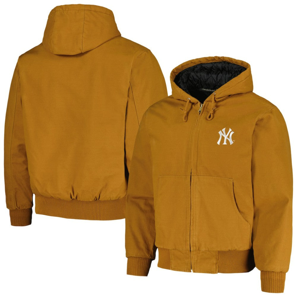 MLB New York Yankees Dunbrooke Dakota Work Full-Zip Hoodie Jacket
