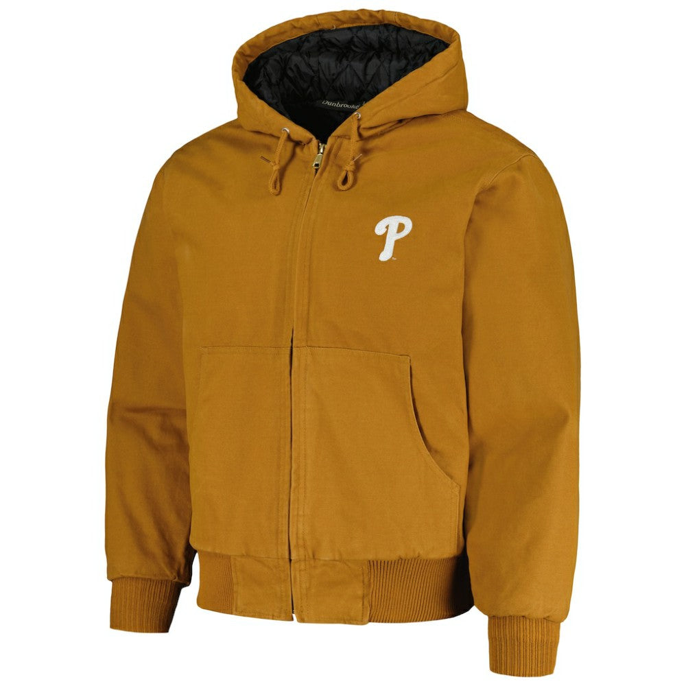 MLB Philadelphia Phillies Dunbrooke Dakota Work Full-Zip Hoodie Jacket