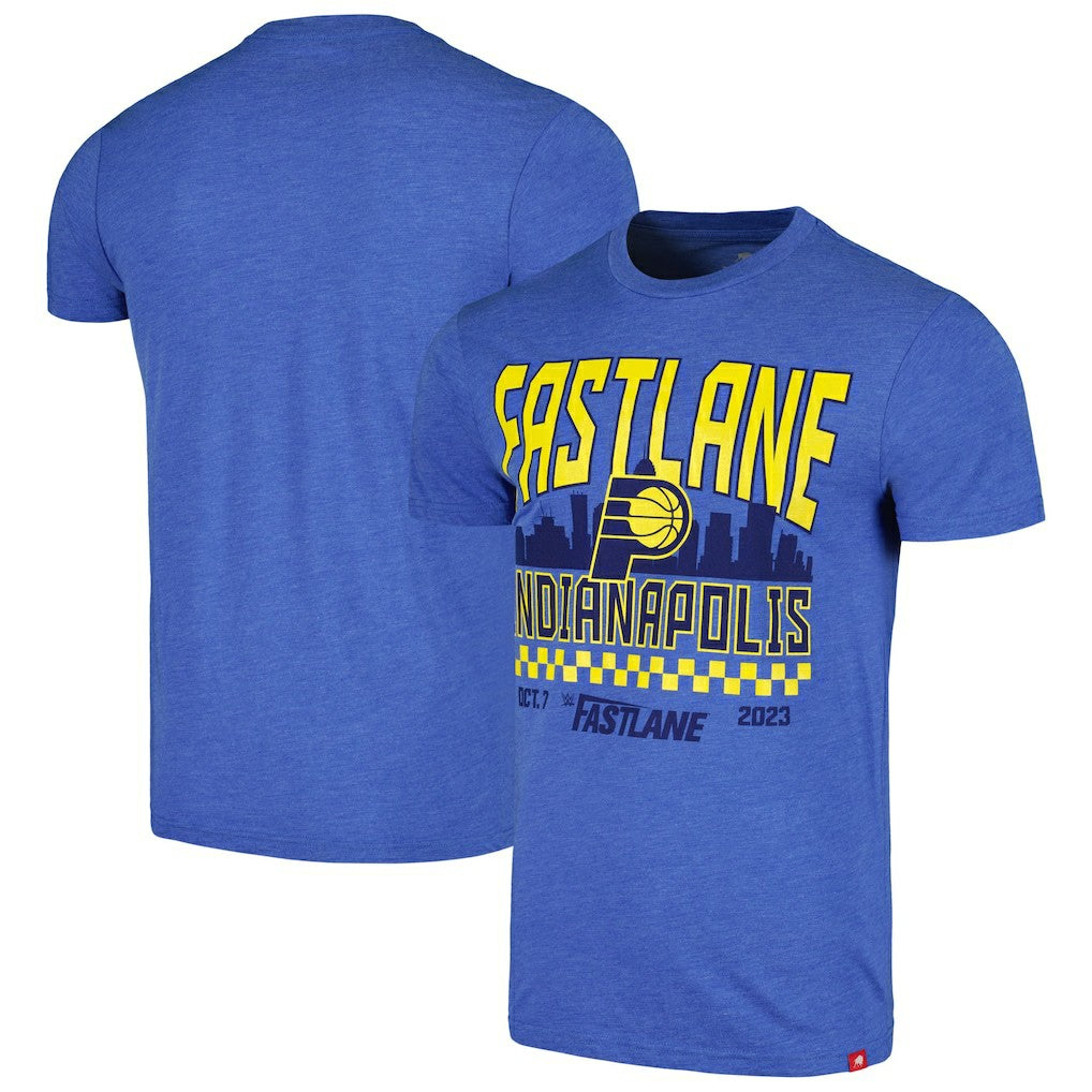 NBA Sportiqe Fastlane x Indiana Pacers Tri-Blend T-Shirt