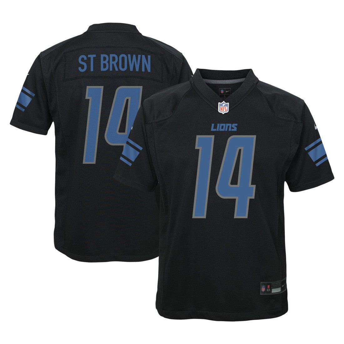 Amon-Ra St. Brown  Youth Game Jersey - Detroit Lions