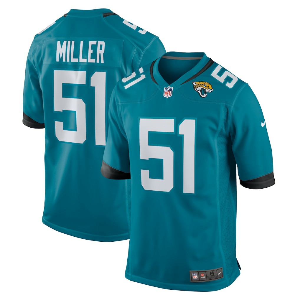 Ventrell Miller  Game Jersey - Jacksonville Jaguars