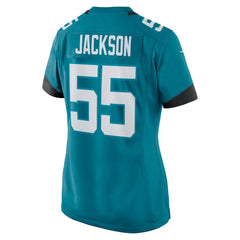Dequan Jackson  Women's Game Jersey - Jacksonville Jaguars