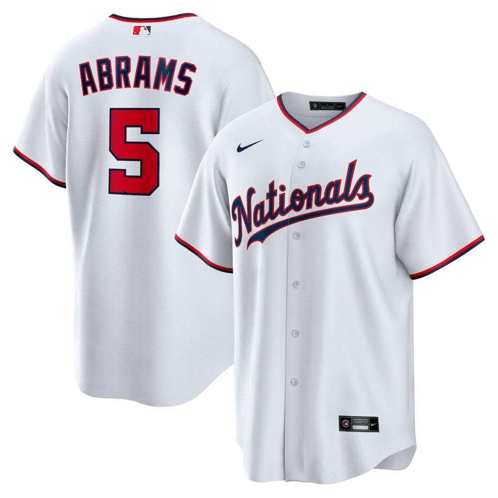 MLB CJ Abrams Washington Nationals Nike Youth Home Replica Player Jersey